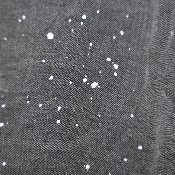 AEO Boyfriend Paint-Splattered Utility Shirt [F2] - Picture 7 of 8